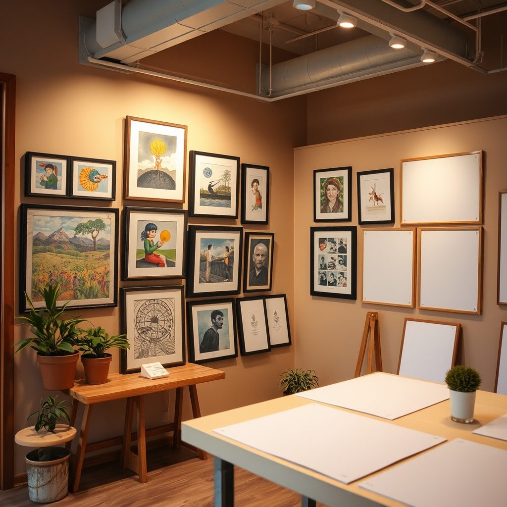 Art showcase event