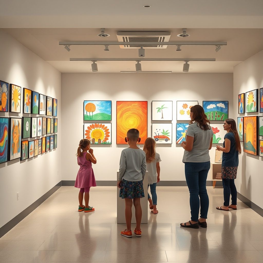 Art Class for Ages 7-9