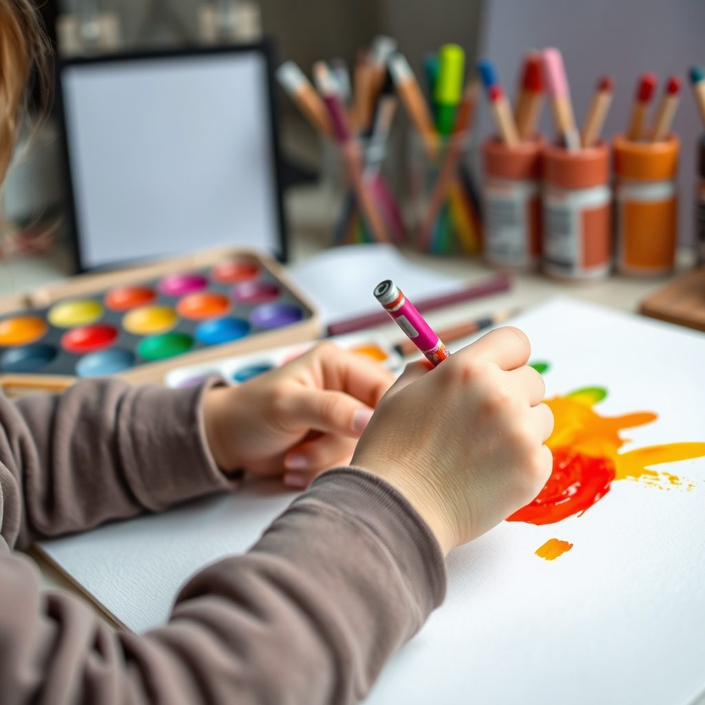 Art class materials